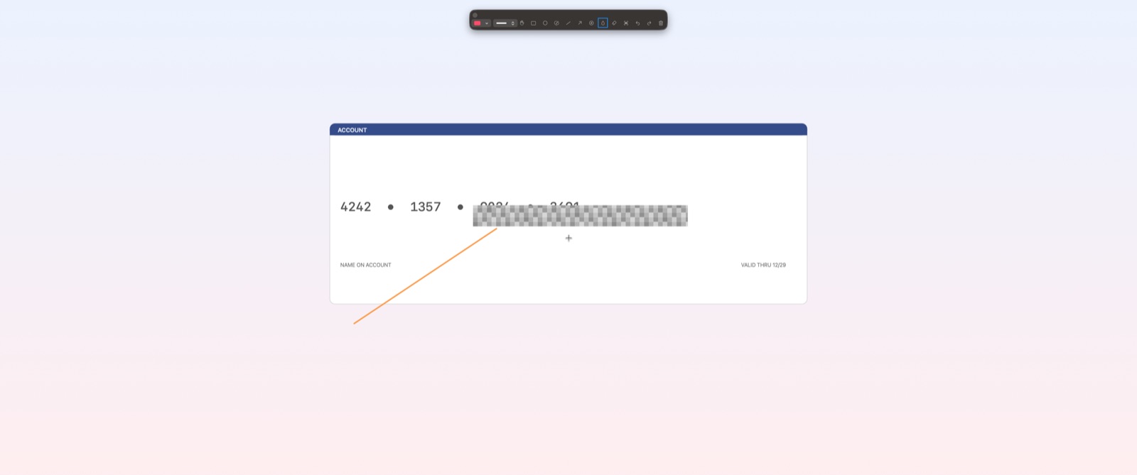 Annotify — モザイクツールで機密情報を隠す