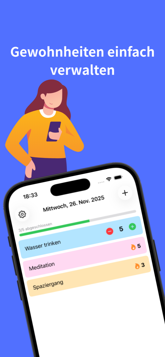 Habiting — Gewohnheitsliste