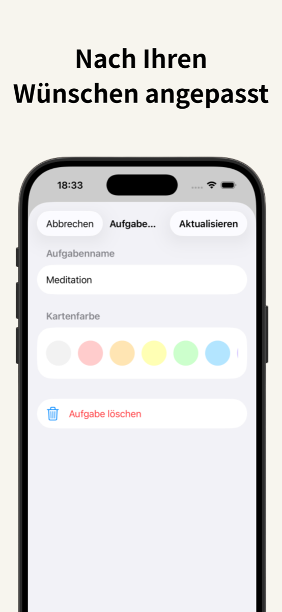 Habiting — Farbanpassung
