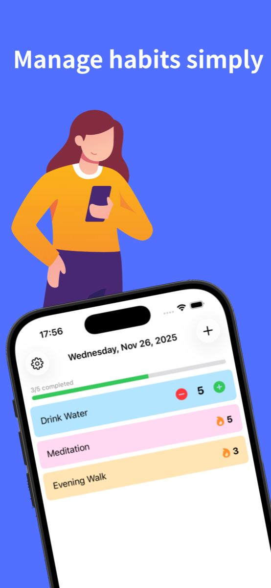 Habiting — habit list