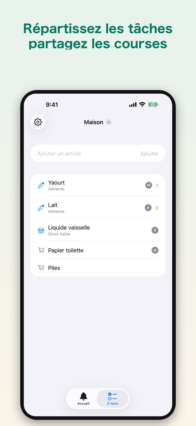 KeepBy — shared to-do and shopping list