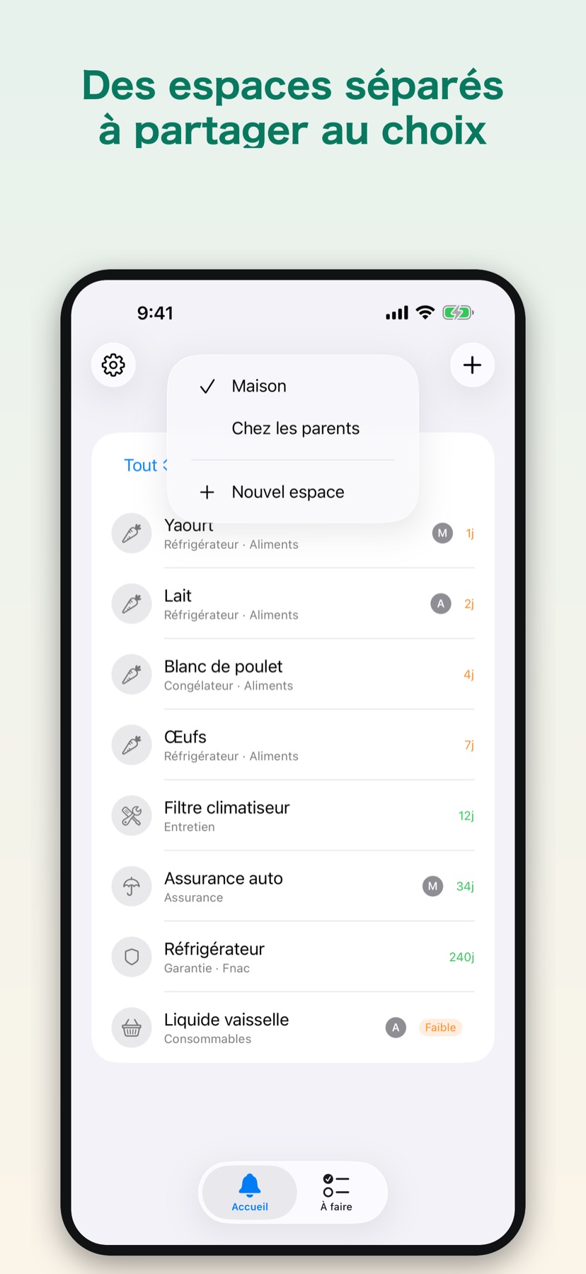 KeepBy — spaces and invite-only family sharing
